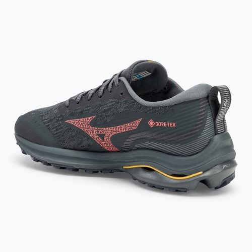 Кросівки для бігу жіночі Mizuno Wave Rider GTX ebony/ dubarry/ citrus