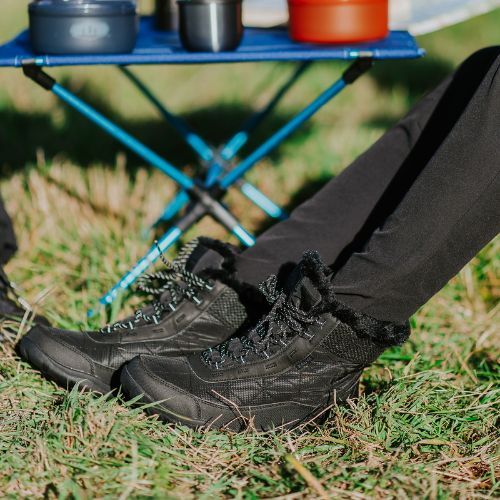 Жіночі зимові черевики KADVA Rava Mid WaterProof 3M Thinsulate чорний