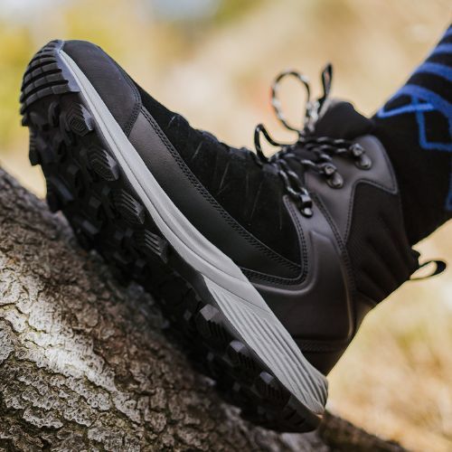 Чоловічі трекінгові черевики KADVA Ascent Mid WaterProof чорний