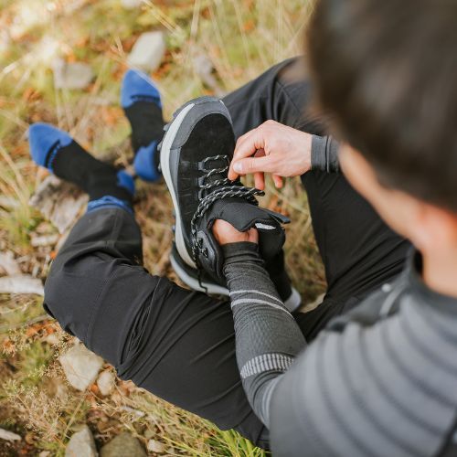 Чоловічі трекінгові черевики KADVA Ascent Mid WaterProof чорний