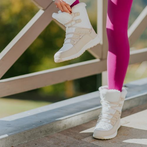 Жіночі утеплені снігоступи KADVA Summit Mid WaterProof 3M Thinsulate білі