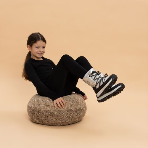 Дитячі зимові черевики KADVA Haven WaterProof Jrg 3M Thinsulate сріблясті