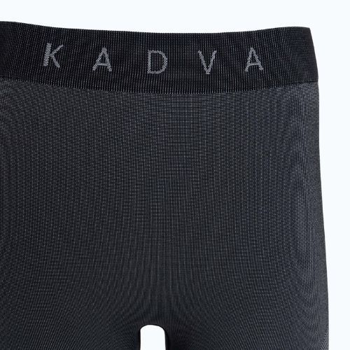Комплект жіночої термоактивної білизни KADVA Streif W Set безшовний чорний