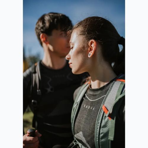 Комплект жіночої термоактивної білизни KADVA Streif W Set безшовний чорний