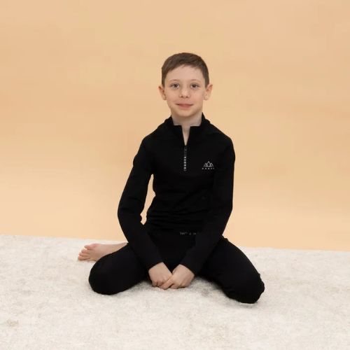 Комплект термобілизни дитячий KADVA Tyros Set Jr чорний