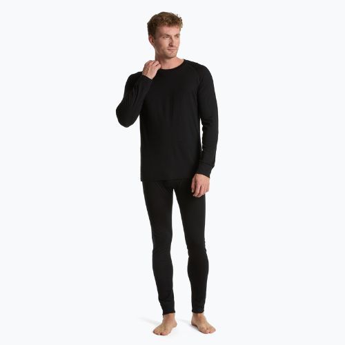 Комплект термобілизни чоловічий WOOLCANO Merino SET0540 чорний
