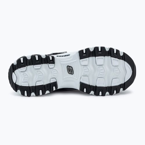 Жіночі кросівки SKECHERS D'Lites Biggest Fan чорні/білі/сріблясті