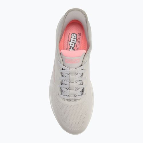 Жіночі кросівки SKECHERS Go Walk 7 Valin сіро-рожеві