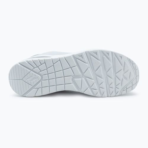 Жіночі туфлі SKECHERS Uno Shimmer Away білі/сріблясті