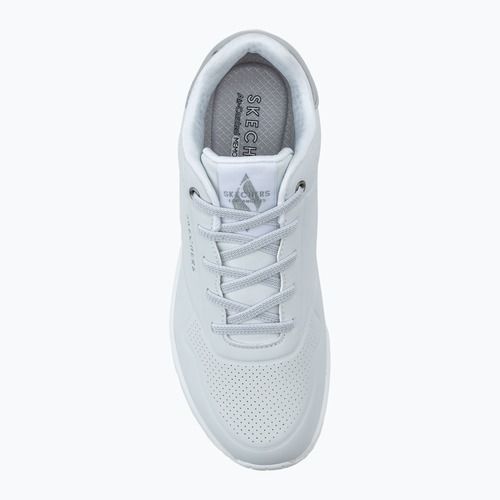 Жіночі туфлі SKECHERS Uno Shimmer Away білі/сріблясті