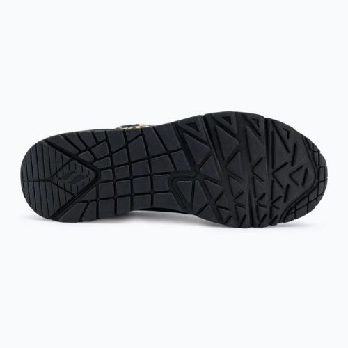 Жіночі туфлі SKECHERS JGoldcrown Uno Golden Heart чорний/багатобарвний металік