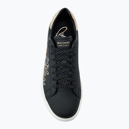 Кросівки жіночі SKECHERS JGoldcrown Eden LX Gleaming Hearts black/mulitcolor