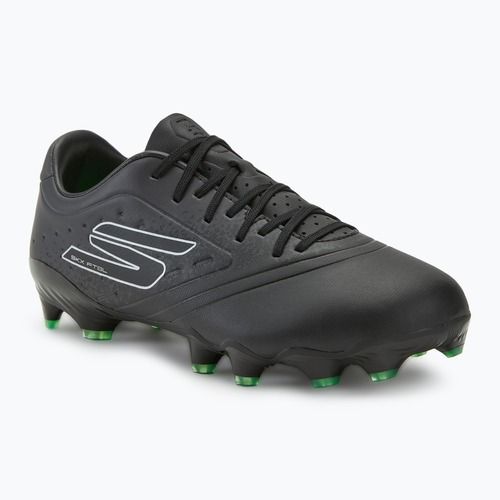 Кросівки футбольні чоловічі Skechers Razor Academy Gold 1.5 FG black/silver