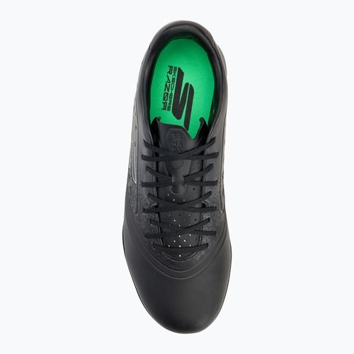 Кросівки футбольні чоловічі Skechers Razor Academy Gold 1.5 TF black/silver
