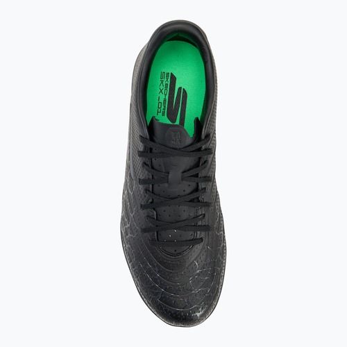 Кросівки футбольні чоловічі Skechers SKX Academy Gold 1.5 TF black/silver