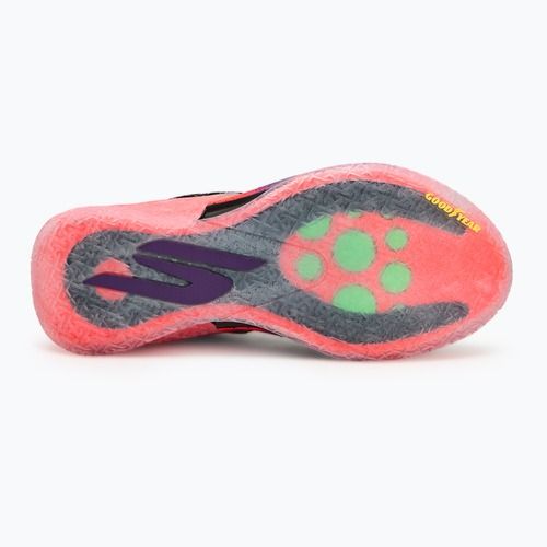 Кросівки для баскетболу чоловічі SKECHERS SKX Elevate black/purple/pink