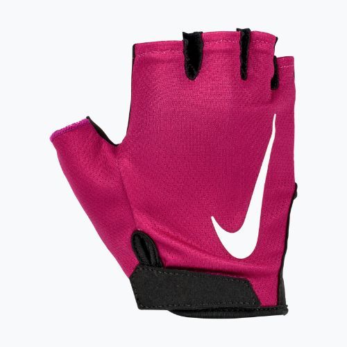 Рукавички для тренувань жіночі Nike Gym Essential FG 2.0 vivid pink/black/white