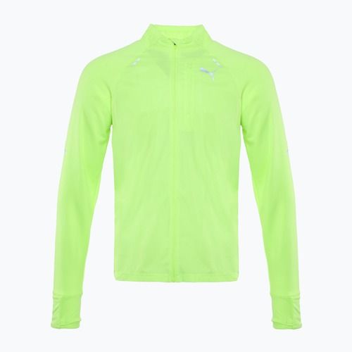 Куртка для бігу жіноча PUMA Run Gridfleece fizzy apple