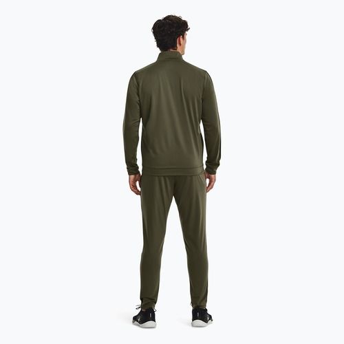 Чоловічий спортивний костюм Under Armour UA Knit Track Suit морський зелений/чорний/чорний