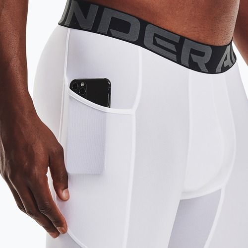 Шорти чоловічі Under Armour HG Armour Long Shorts white/black