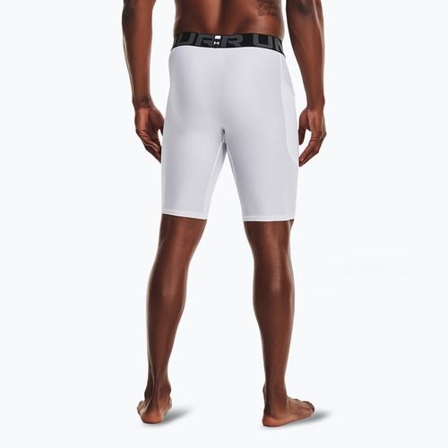 Шорти чоловічі Under Armour HG Armour Long Shorts white/black