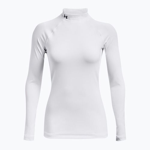 Кофта для тренувань жіноча Under Armour Authentics CG Mockneck white/black