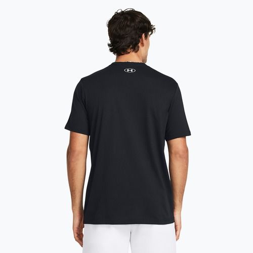 Футболка чоловіча Under Armour Sportstyle Logo Update black/white