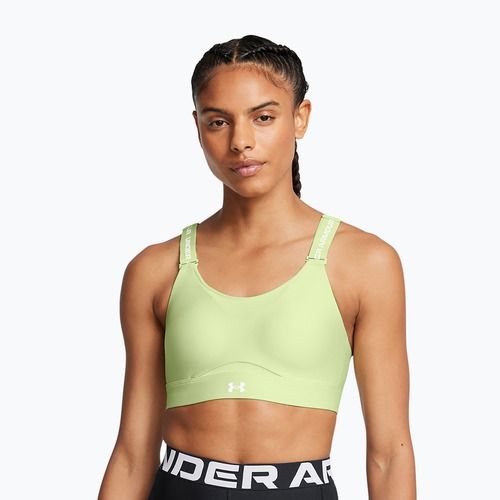 Бюстгальтер для тренувань Under Armour Infinity High 2.0 retro green/white