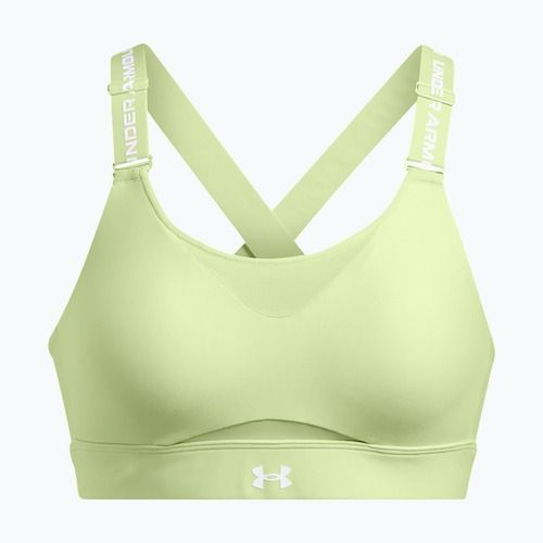 Бюстгальтер для тренувань Under Armour Infinity High 2.0 retro green/white