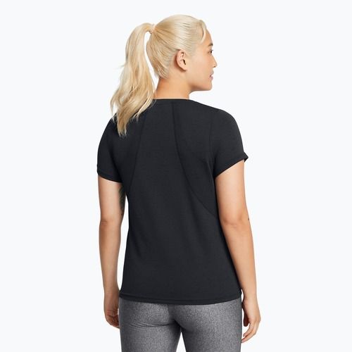 Футболка для тренувань жіноча Under Armour Vanish Seamless Loose black/anthracite/white