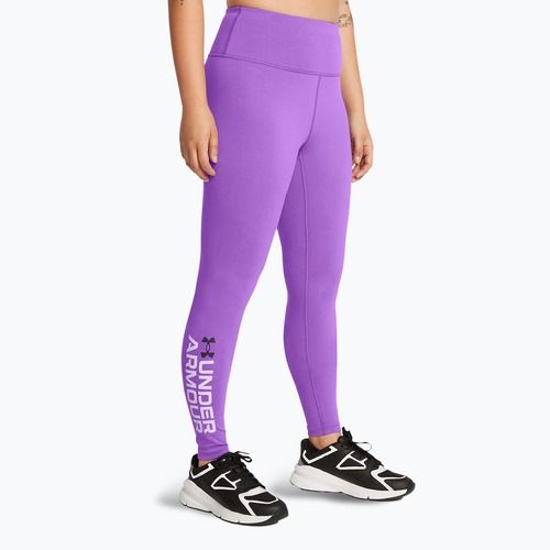 Легінси для тренувань жіночі Under Armour Campus Graphic lavish/salt purple/black