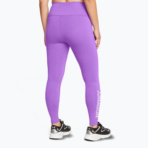 Легінси для тренувань жіночі Under Armour Campus Graphic lavish/salt purple/black