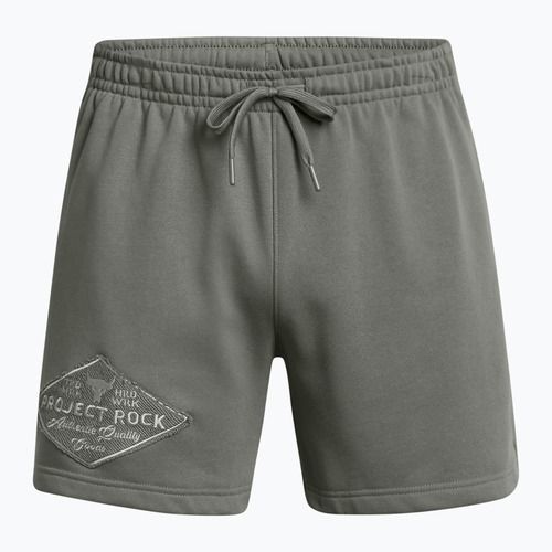 Шорти для тренувань чоловічі Under Armour Project Rock HWT clay green