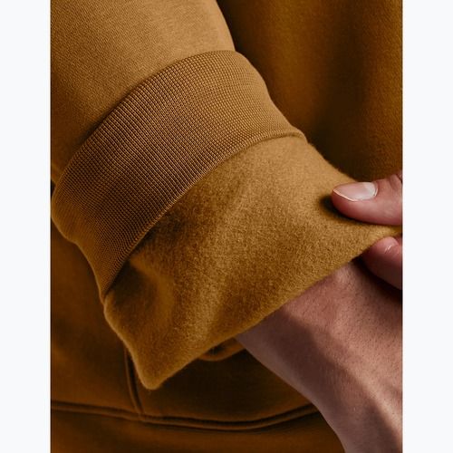 Кофта чоловіча Under Armour Project Rock Icon Fleece Hoodie yellow ochre/silt