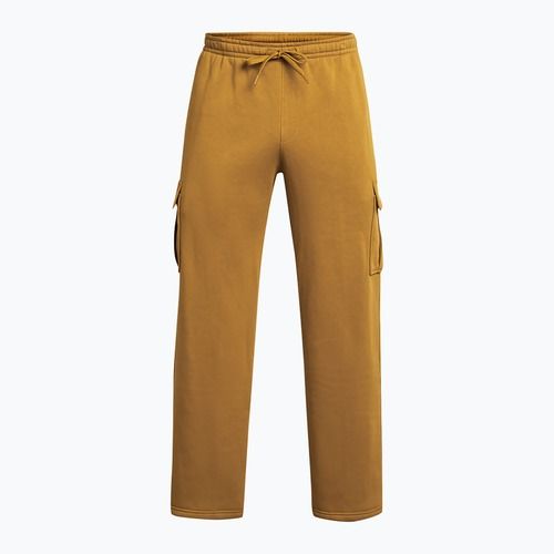 Чоловічі тренувальні штани Under Armour Project Rock Icon Fleece жовтий охра/сірий