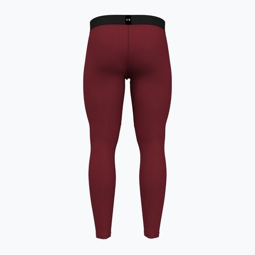 Легінси для тренувань чоловічі Under Armour Elite CG cardinal / metallic silver
