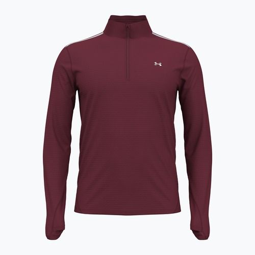 Кофта для бігу чоловіча Under Armour Vanish CW 1/4 Zip cardinal/reflective