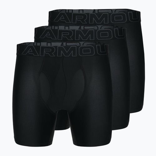 Чоловічі боксерські шорти Under Armour Perf Tech 6in 3 пари чорні
