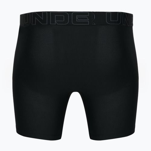Чоловічі боксерські шорти Under Armour Perf Tech 6in 3 пари чорні