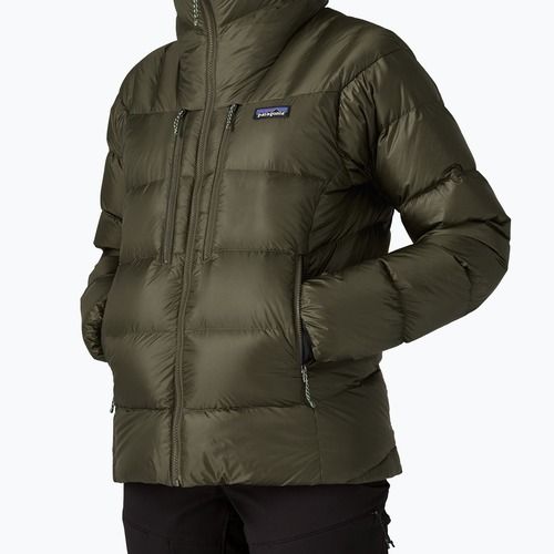 Жіночий пуховик Patagonia Fitz Roy Down Hoody pine needle green