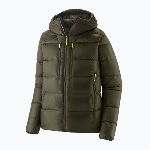 Чоловіча куртка Patagonia Fitz Roy Down Hoody з капюшоном із соснової хвої зеленого кольору