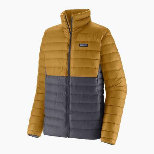 Чоловічий пуховик Patagonia Down Sweater raptor коричнева куртка