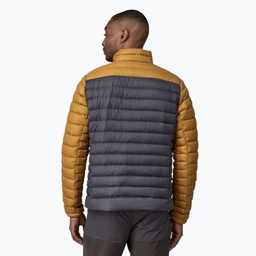 Чоловічий пуховик Patagonia Down Sweater raptor коричнева куртка