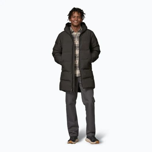 Чоловіча пухова куртка Patagonia Jackson Glacier Parka чорна