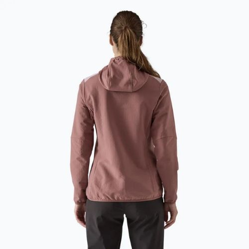 Куртка софтшел жіноча Patagonia R2 CrossStrata Hoody dulse mauve