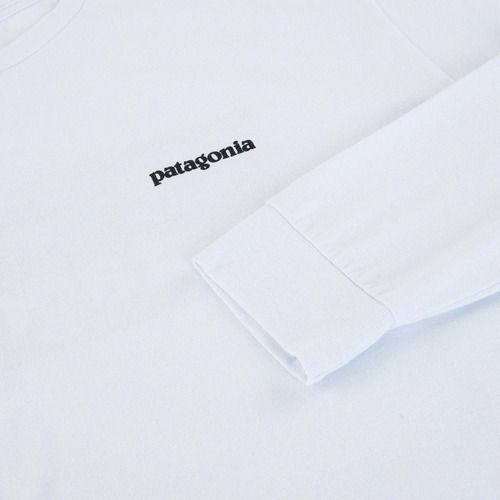 Кофта чоловіча Patagonia P-6 Logo Responsibili white