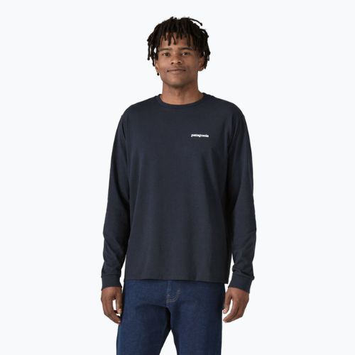 Кофта чоловіча Patagonia P-6 Logo Responsibili new navy