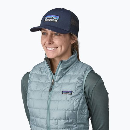 Кепка Patagonia P-6 Logo Trucker naw navy
