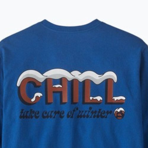 Лонгслів чоловічий Patagonia Chill Responsibili endless blue