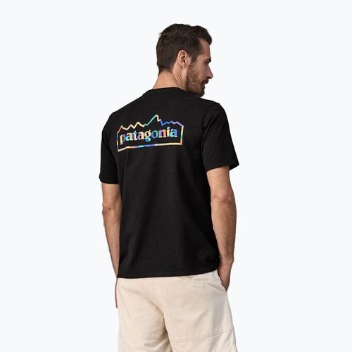Футболка чоловіча Patagonia Unity Fitz Responsibili ink black